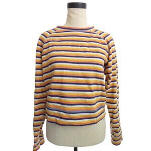 Madewell Multicolor Striped Long Sleeve Tee